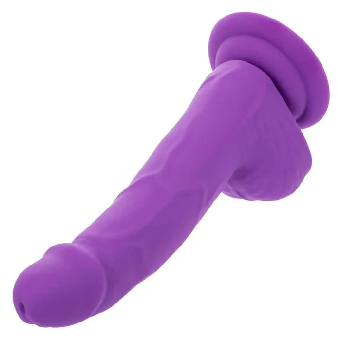 Calexotics Anal | Neon Silicone Studs 6 Inch - Purple