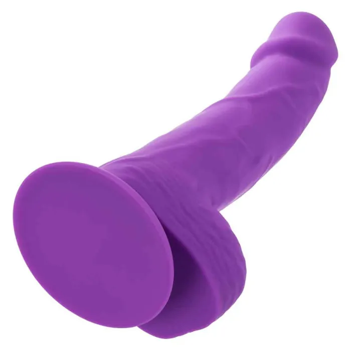 Calexotics Anal | Neon Silicone Studs 6 Inch - Purple