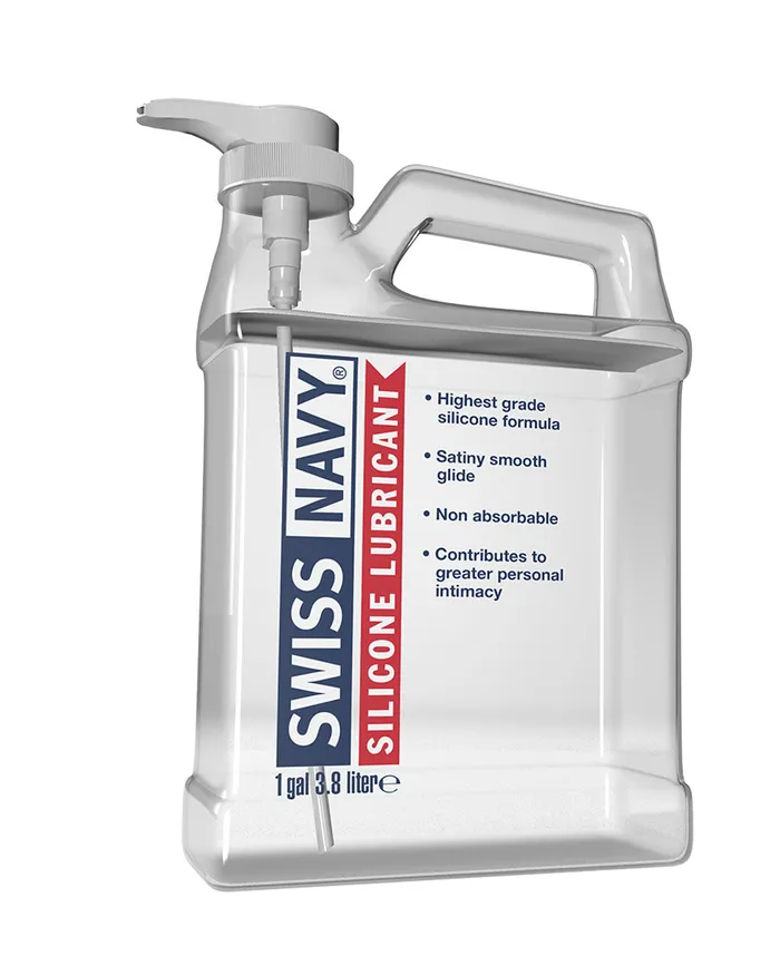 MD Science Lab Lubricants Swiss Navy Silicone Lubricant 1 Gallon