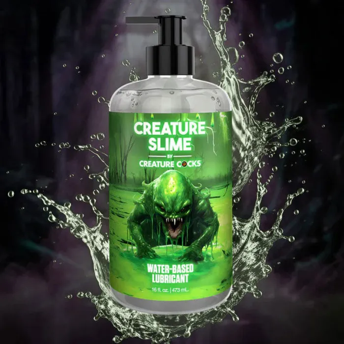 Xr Brands Creature Cocks Lubricants Creature Slime Water Based Lubricant 16oz