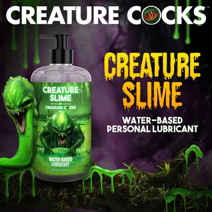 Xr Brands Creature Cocks Lubricants | Creature Slime Water Based Lubricant 16oz Xr Brands Creature Cocks Lubricants | Creature Slime Water Based Lubricant 16oz