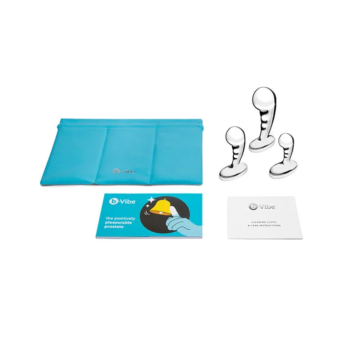 bVibe Anal bVibe Stainless Steel Prostate Training Set