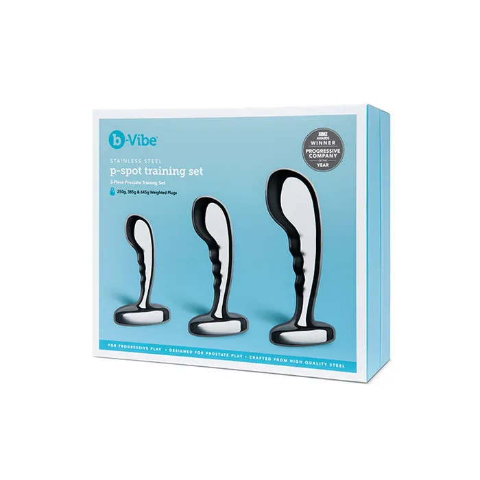 bVibe Anal bVibe Stainless Steel Prostate Training Set