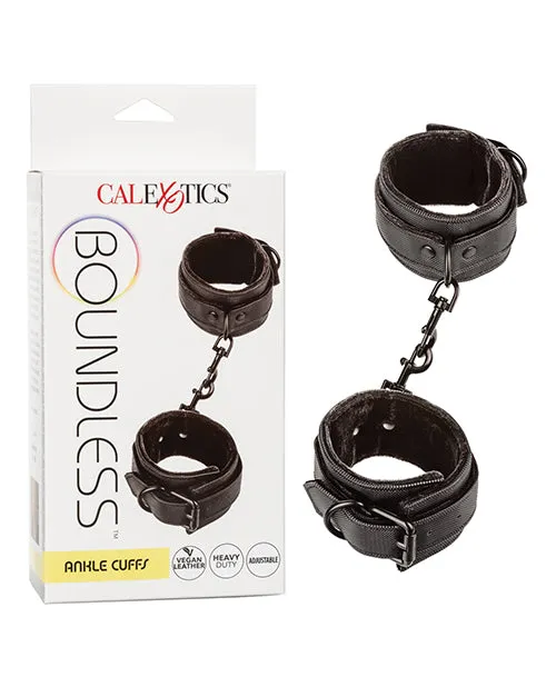 California Exotic Novelties Anal Boundless Ankle Cuffs Black