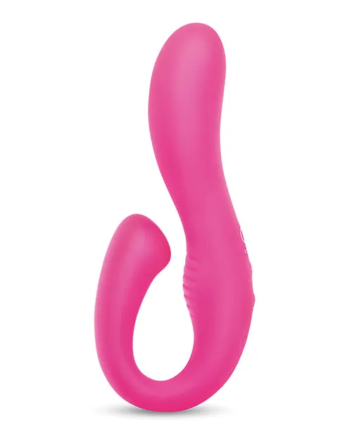 Electric Eel INC Vibrators Together Harmony Vibe Versatile DualStim Vibrator Pink