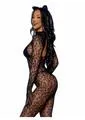 Leg Avenue Seamless Leopard Net Gloved Catsuit Leg Avenue Vibrators