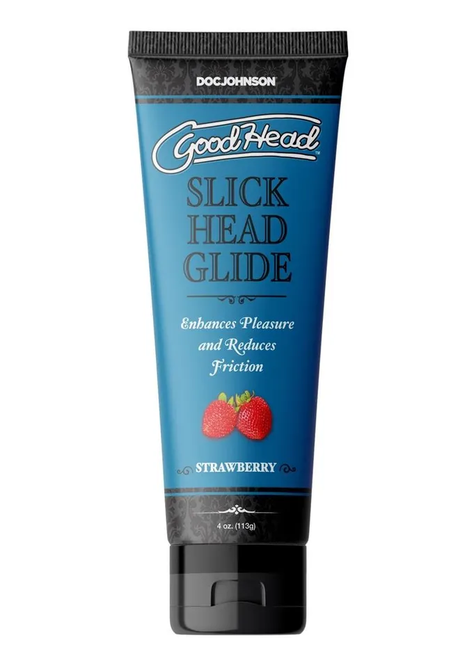 Lubricants GoodHead Goodhead Slick Head Glide Water Based Flavored Lubricant Strawberry