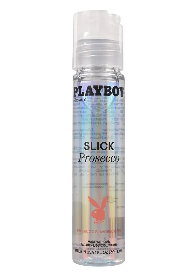Lubricants Playboy Slick Prosecco Flavored Water Based Lubricant Playboy