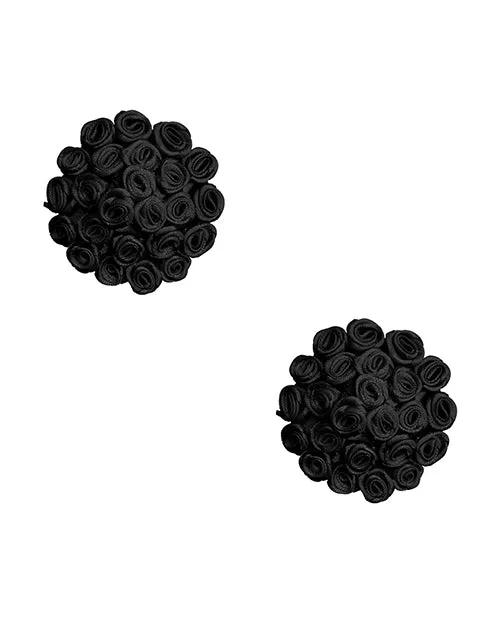 Neva Nude Burlesque Nightfall Roses Reusable Silicone Pasties Black OS Neva Nude Anal Neva Nude Burlesque Nightfall Roses Reusable Silicone Pasties Black OS Neva Nude Anal