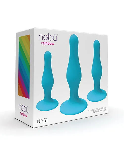 Nobu Rainbow Silicone Plug Set Bodispa INC Anal