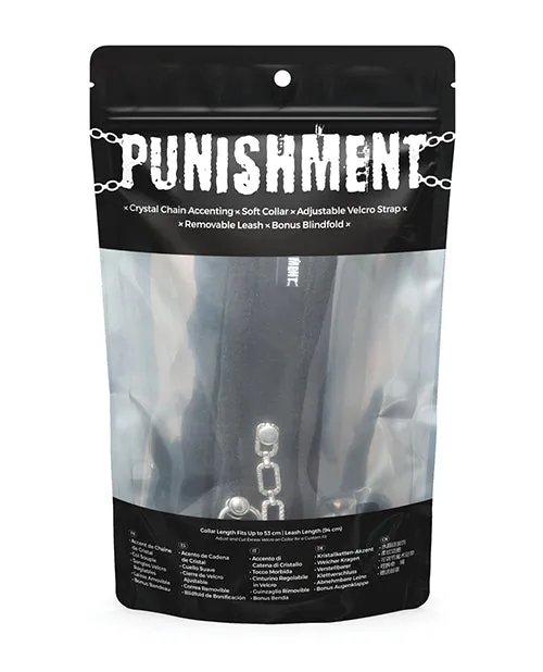 Punishment Crystal Detail Collar 37 Leash BMS Enterprises Anal Punishment Crystal Detail Collar 37 Leash BMS Enterprises Anal