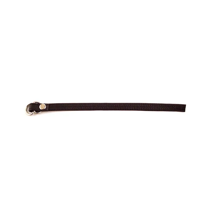Rouge Rouge Leather Double DRing Cock Strap Couples