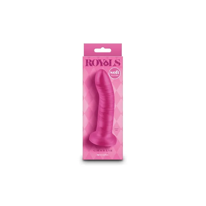 Royals 5 Charlie Metallic Pink 137 cm Dong NS Novelties Vibrators Royals 5 Charlie Metallic Pink 137 cm Dong NS Novelties Vibrators