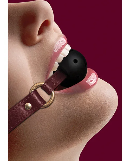 Shots America LLC Dildos Shots Ouch Halo Breathable Ball Gag