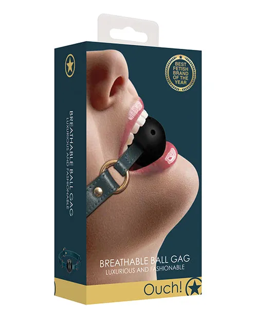 Shots America LLC Dildos Shots Ouch Halo Breathable Ball Gag