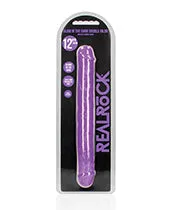 Shots America LLC Dildos Shots Realrock 12 Double Dong Glow In The Dark