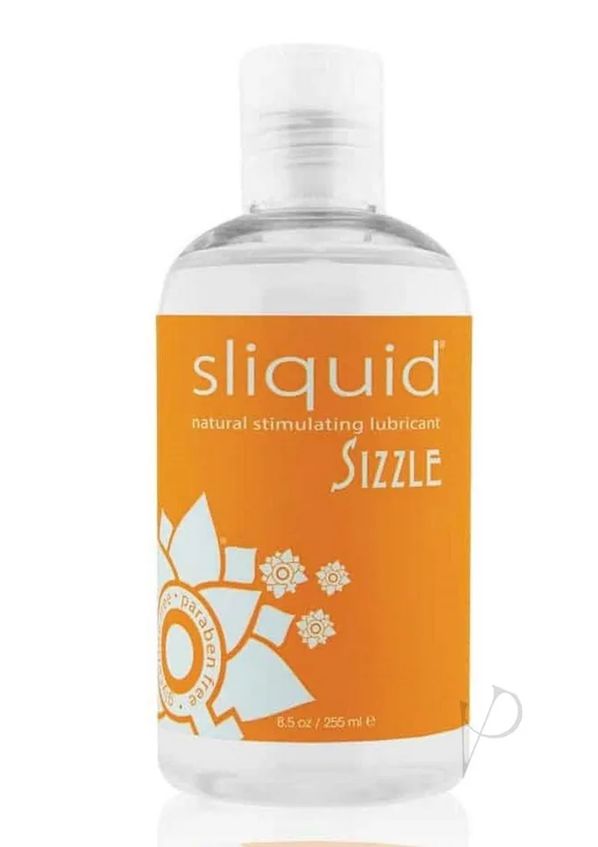 Sliquid Naturals Sizzle Water Based Warming Lubricant Sliquid Lubricants