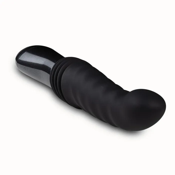 Temptasia Lazarus Thrusting Dildo Black 254 cm USB Rechargeable Blush Novelties Anal