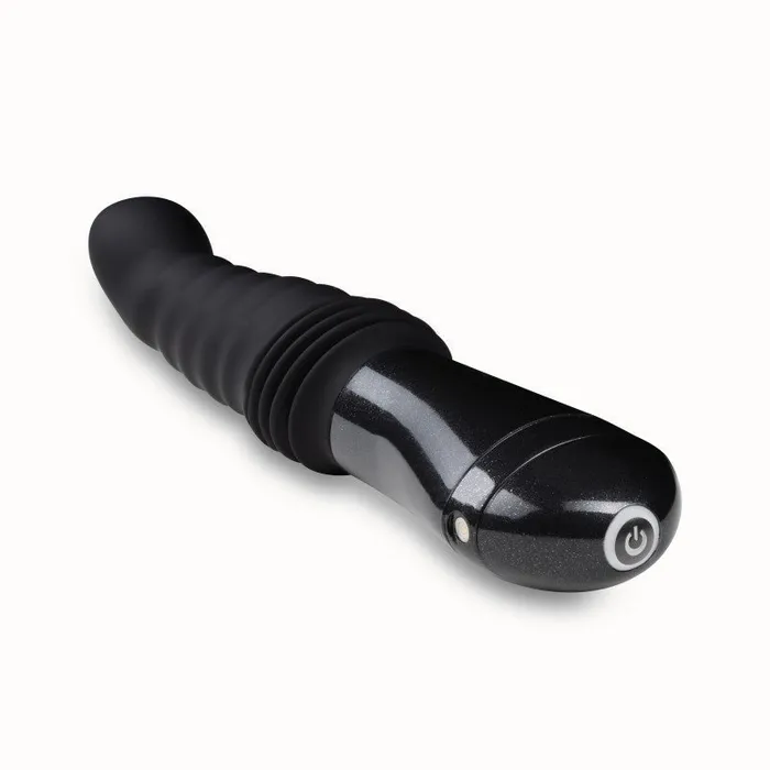 Temptasia Lazarus Thrusting Dildo Black 254 cm USB Rechargeable Blush Novelties Anal