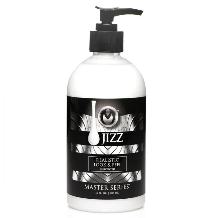 XR Brands Lubricants Master Series Jizz 488 ml Water Based Cum Scented Lubricant 488 ml Bottle