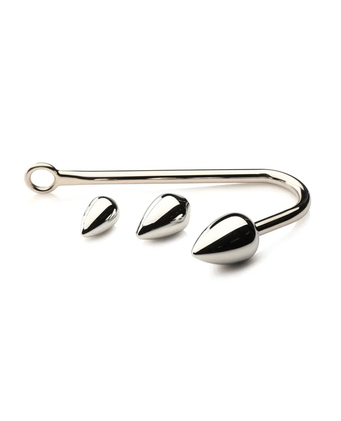 Xr LLC Anal Master Series Anal Hook Trainer w3 Plugs Silver Xr LLC Anal Master Series Anal Hook Trainer w3 Plugs Silver