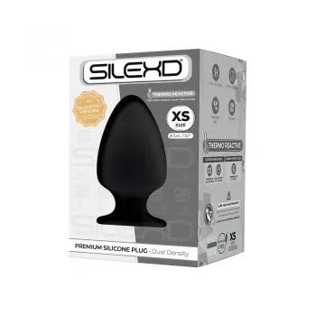 ADRIAN LASTIC Anal Silexd Plug Model 1 Extra Small Black