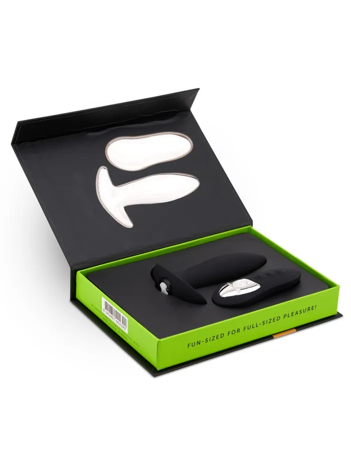 Anal NU Sensuelle NU Sensuelle Remote Control Mini Plug Black