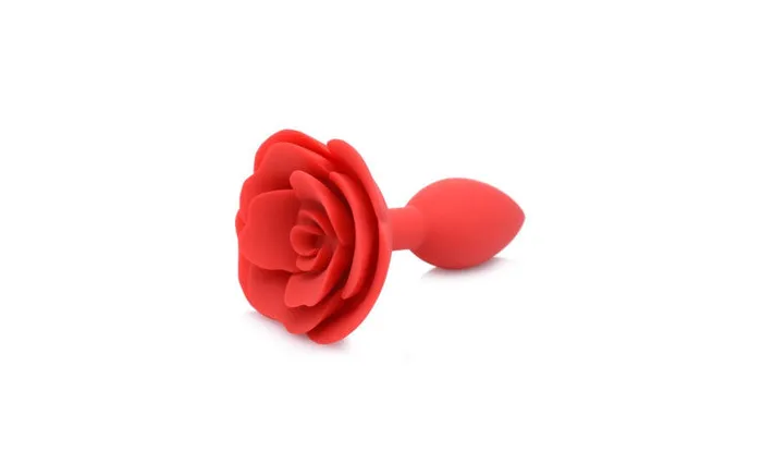 BOOTY BLOOM SILCONE ROSE PLUG MEDIUM RED MASTER SERIES Male Sex Toys BOOTY BLOOM SILCONE ROSE PLUG MEDIUM RED MASTER SERIES Male Sex Toys