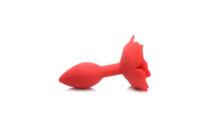 BOOTY BLOOM SILCONE ROSE PLUG MEDIUM RED MASTER SERIES Male Sex Toys BOOTY BLOOM SILCONE ROSE PLUG MEDIUM RED MASTER SERIES Male Sex Toys