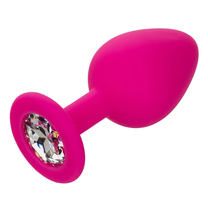 California Exotic Novelties Anal Cheeky Gems 3pc Anal Plug Set in Pink