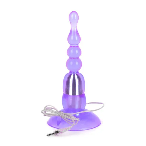 Crystal Sucker Long Beads Vibe Aphrodisia Anal