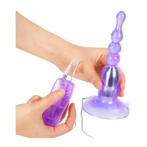 Crystal Sucker Long Beads Vibe Aphrodisia Anal