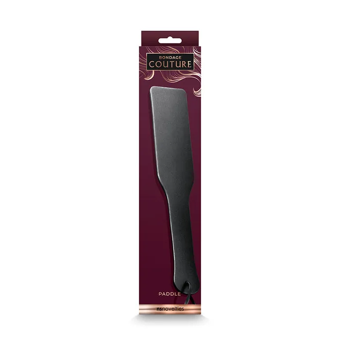 NS Novelties Anal Bondage Couture Paddle Black