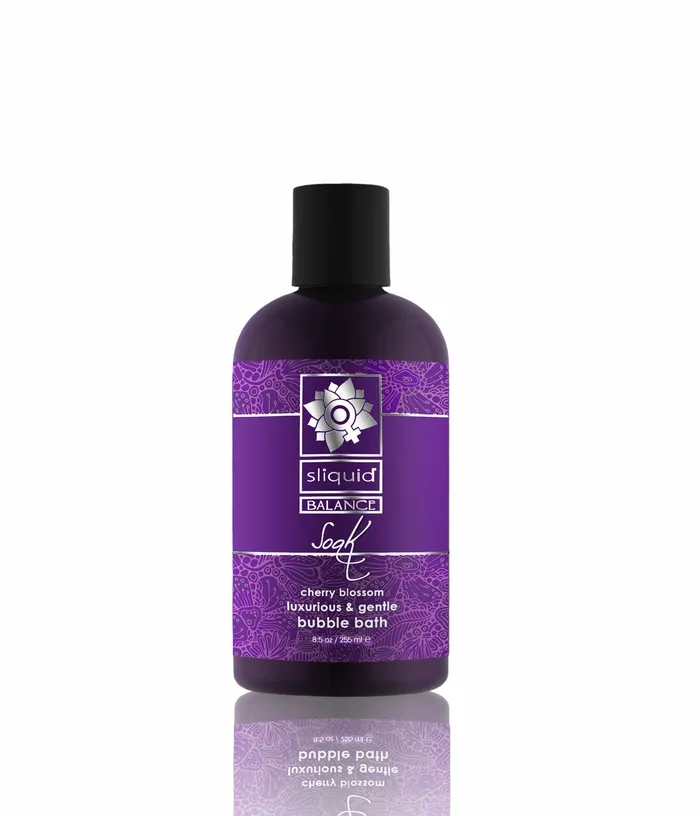 Sliquid Vibrators Sliquid Soak Bubble Bath Cherry Blossom